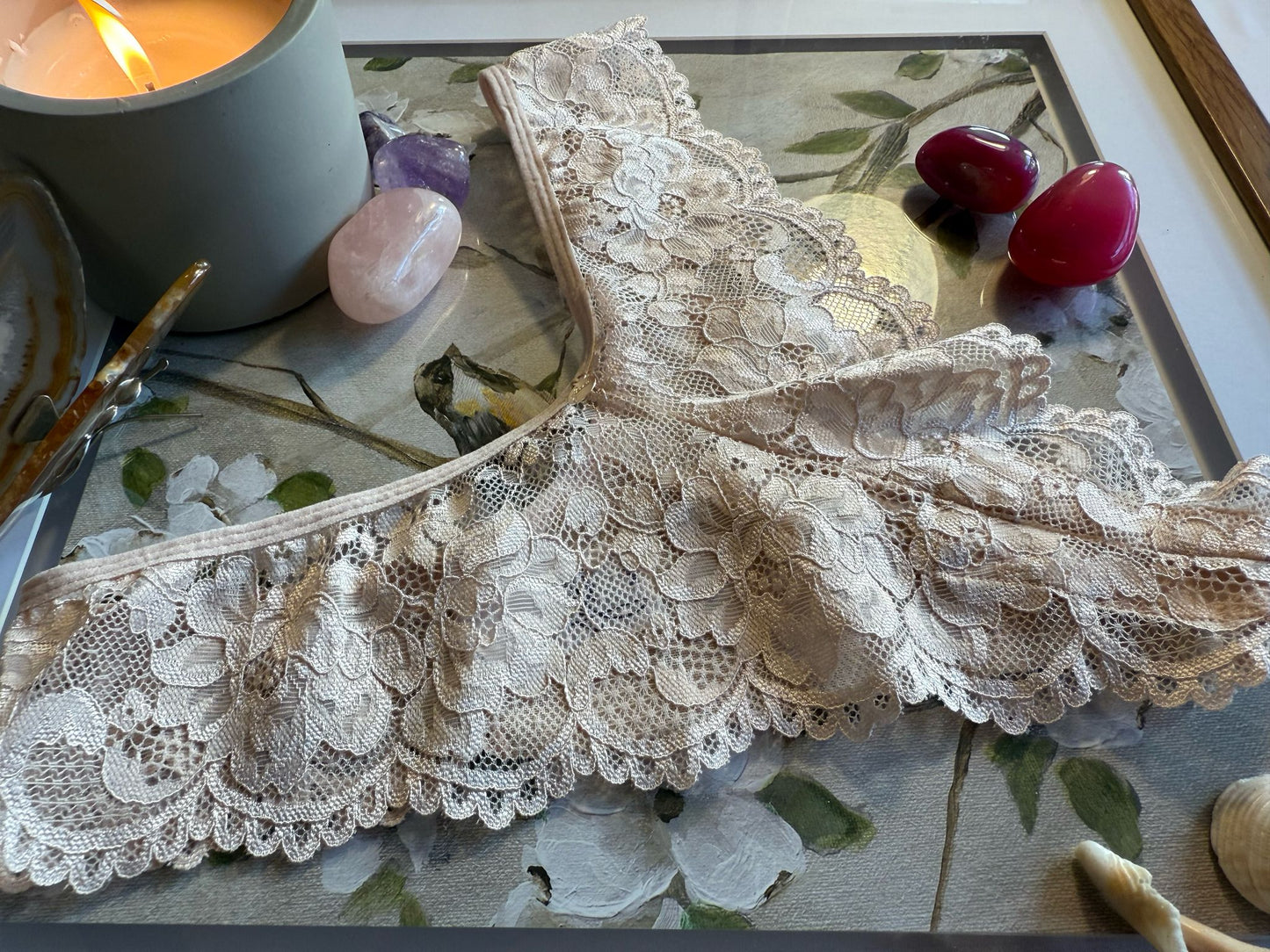 Beige Lovers Lace Pantie