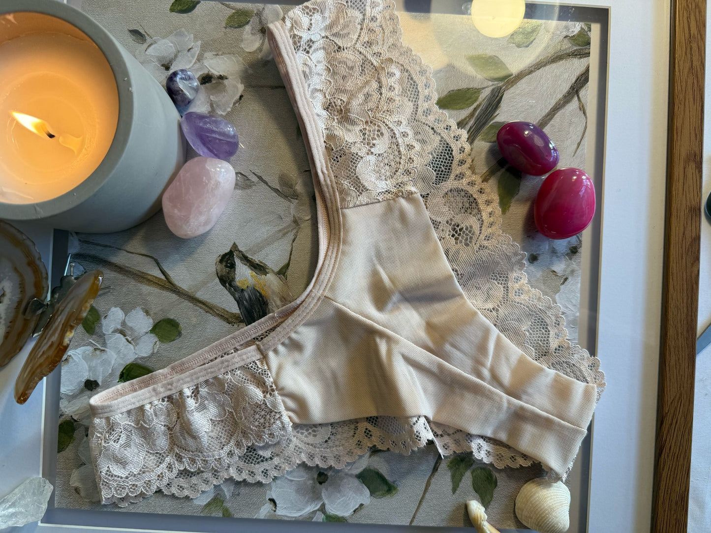 Beige Lovers Lace Pantie