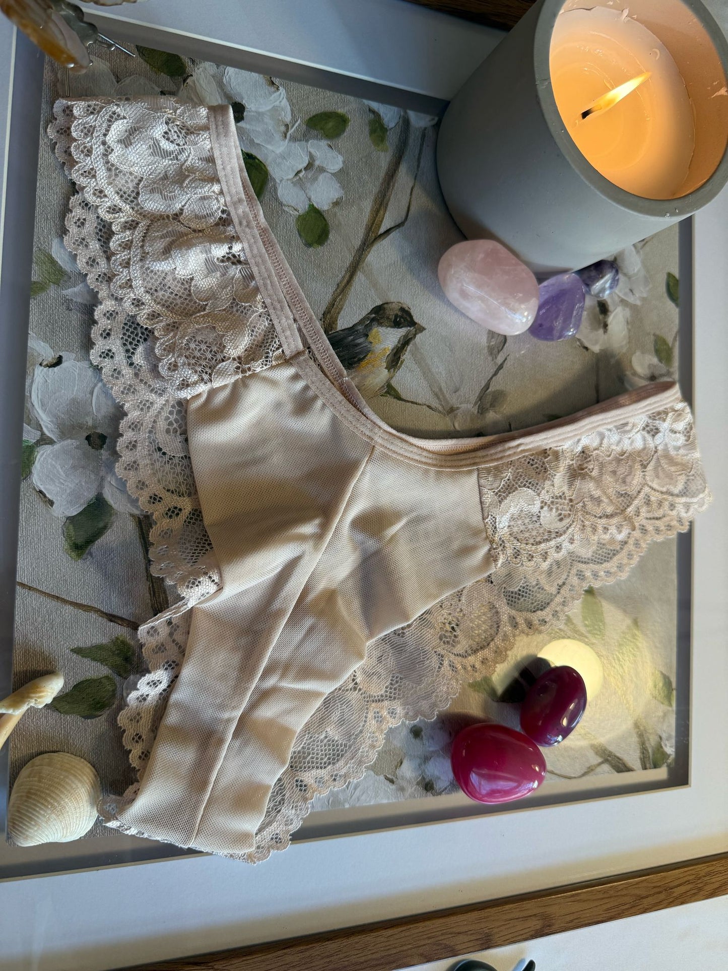 Beige Lovers Lace Pantie