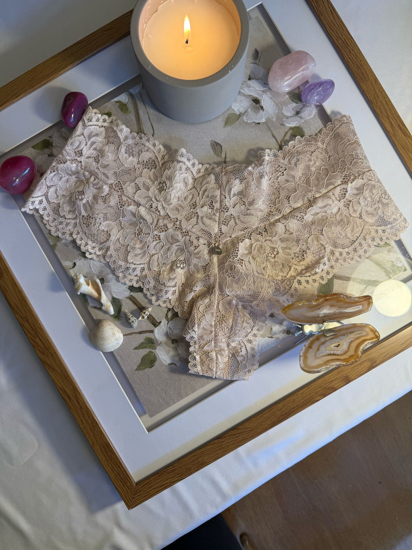 High-waisted design Lace Panties